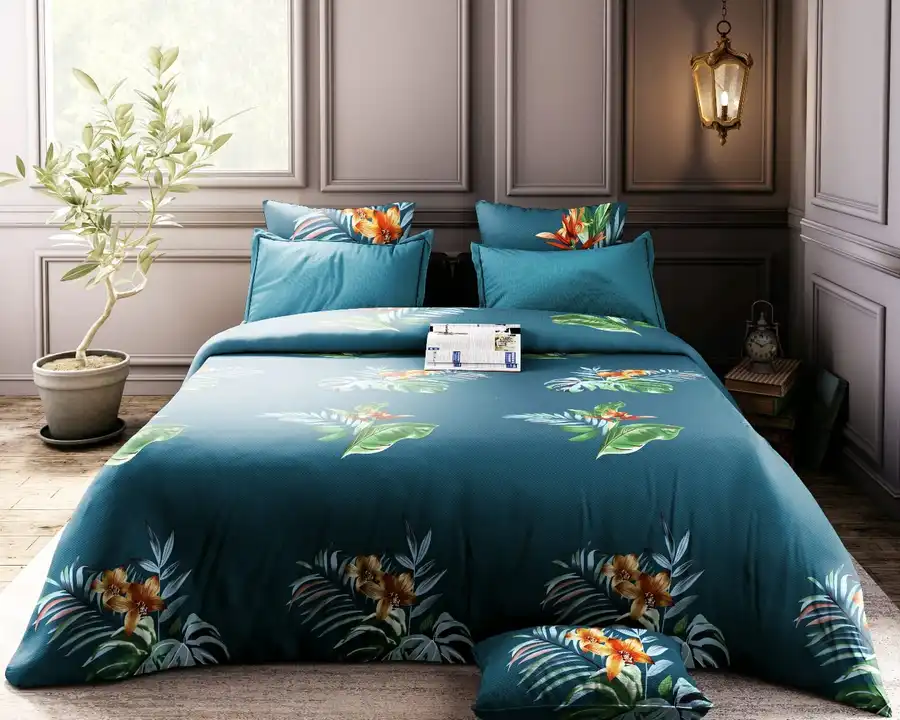 Bed Sheet Printed Single Bed with 2 Pillow uploaded by Akansha Ready Made Industries on 8/15/2023