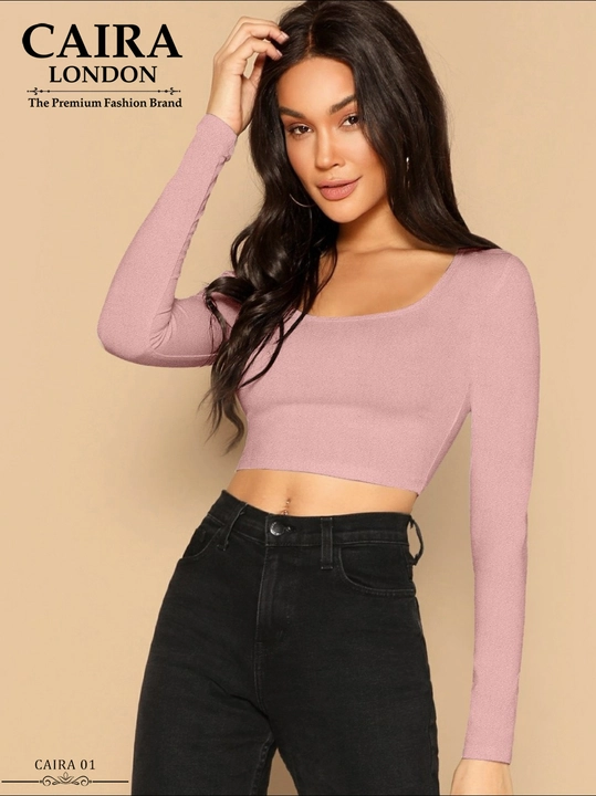Ladies Stylish Crop-Top uploaded by CAIRA LONDON on 8/15/2023