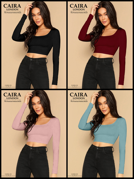 Ladies Stylish Crop-Top uploaded by CAIRA LONDON on 8/15/2023