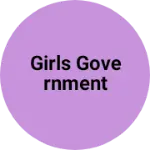 Business logo of Girls government