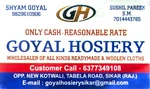 Business logo of Goyal Hosiery