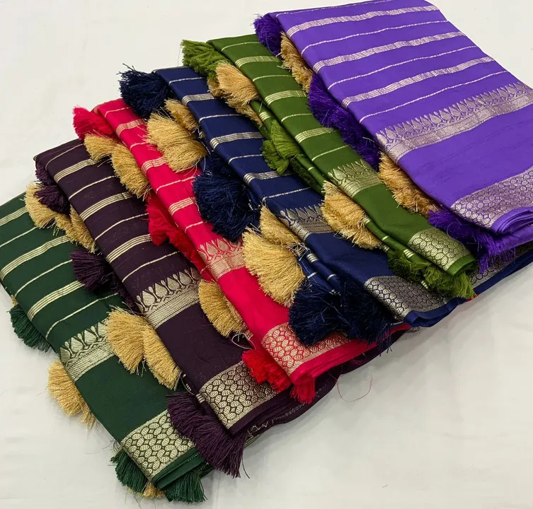 *new arrivals*

Pure mysore georgette collection.

jenifer 

Quality- soft pure mysore georggtte sar uploaded by business on 8/15/2023