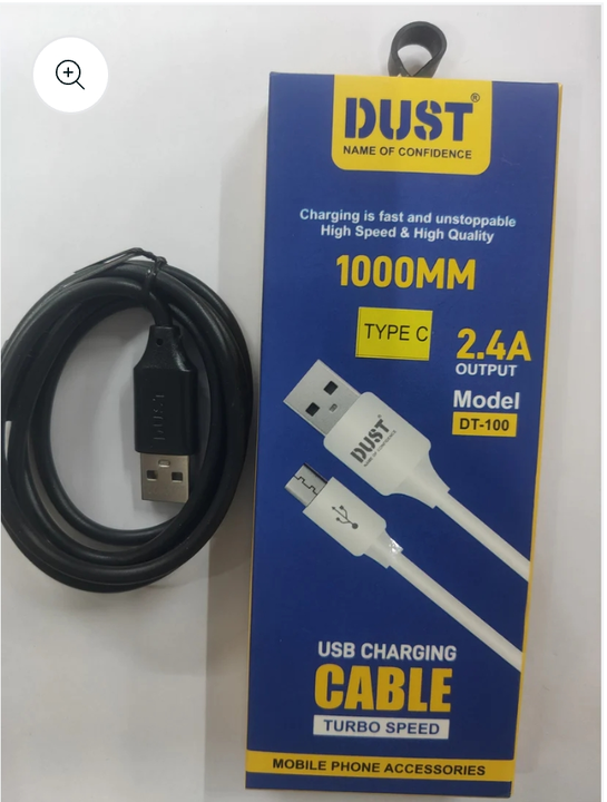 Dust DT-100/Type c Cable (Code-S01)

 uploaded by Shri Mobile Accessories  on 8/15/2023