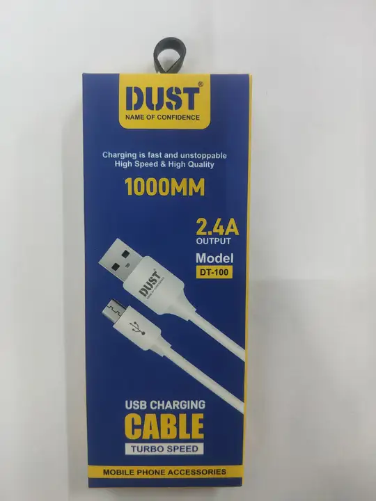 Dust DT-100/V8 Cable (Code-S01)  uploaded by Shri Mobile Accessories  on 8/15/2023