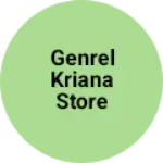 Business logo of Genrel kriana store glossy
