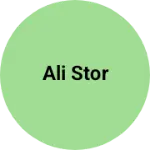 Business logo of Ali stor