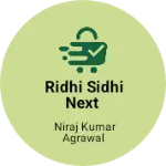 Business logo of Ridhi Sidhi Next