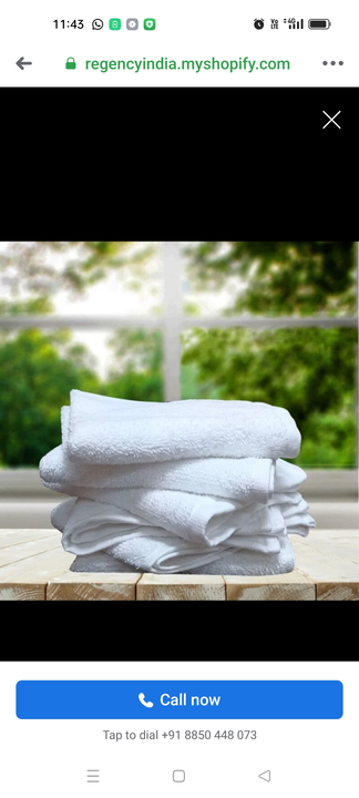 White face towel  uploaded by business on 8/15/2023