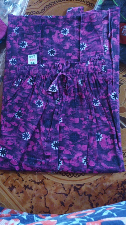 Cotton nighty  uploaded by R K Trader on 8/15/2023