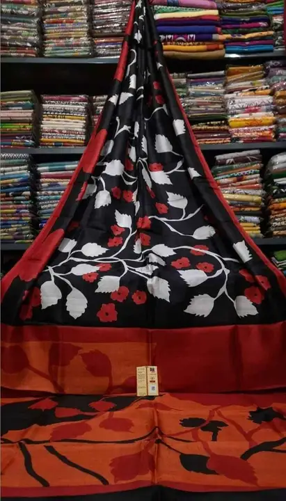 Hand Painted Silk Saree uploaded by Nandys 13 on 8/15/2023