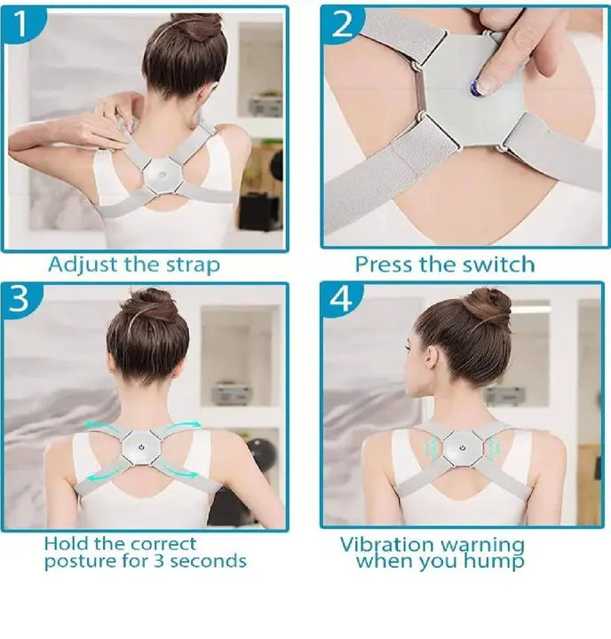 Posture Corrector with sensor uploaded by business on 8/15/2023