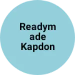 Business logo of Readymade kapdon ka video