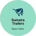 Business logo of Sumaira trailers coat pant suit sherwani Jodhpuri