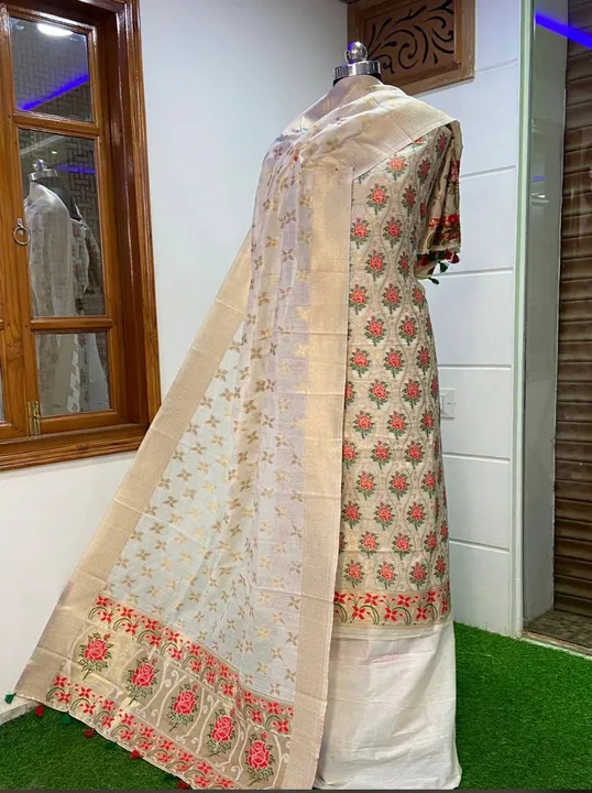 Srivalli Cotton multisilk Suits uploaded by REGALIA WEAVERS ENTERPRISES on 8/16/2023