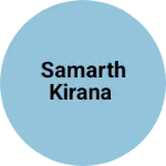 Business logo of Samarth kirana