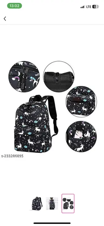 Bag pack uploaded by Ravi enterprise   on 8/16/2023