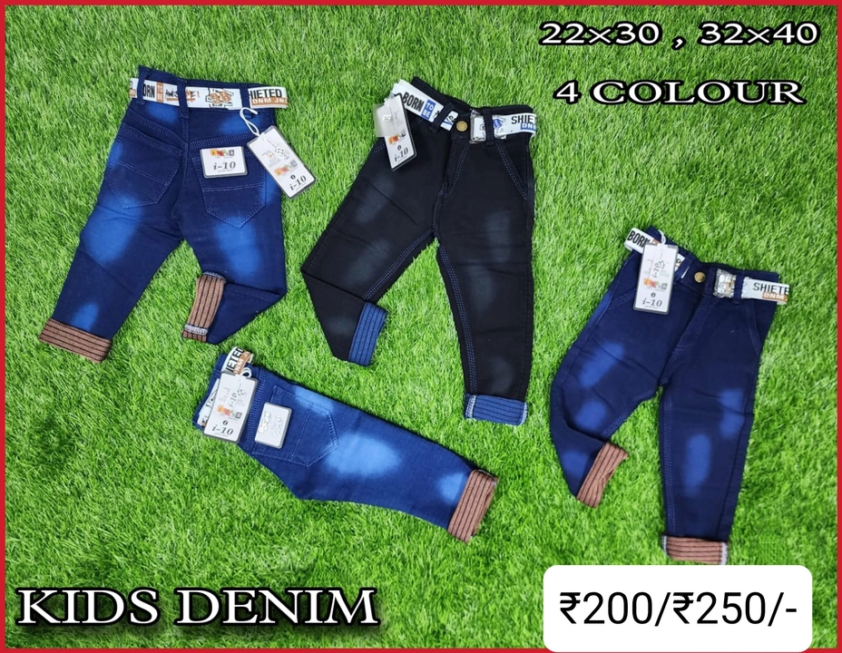 Kids Jeans  uploaded by Arihant Handloom  on 8/16/2023