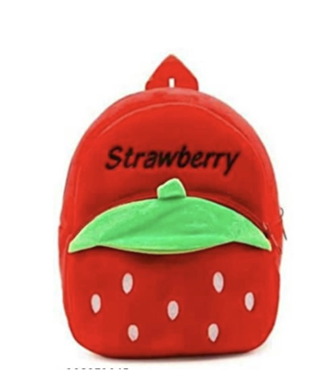 Kids bag pack (red strawberries ) uploaded by business on 8/16/2023