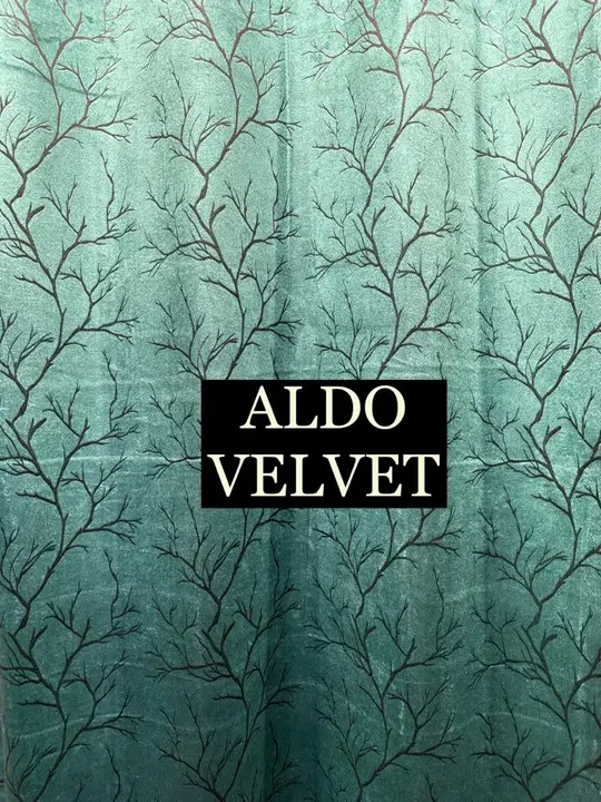 Aldo velvet foil curtains  uploaded by Sahayak Traders on 8/16/2023