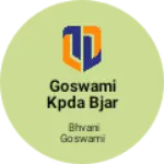 Business logo of Goswami kpda bjar