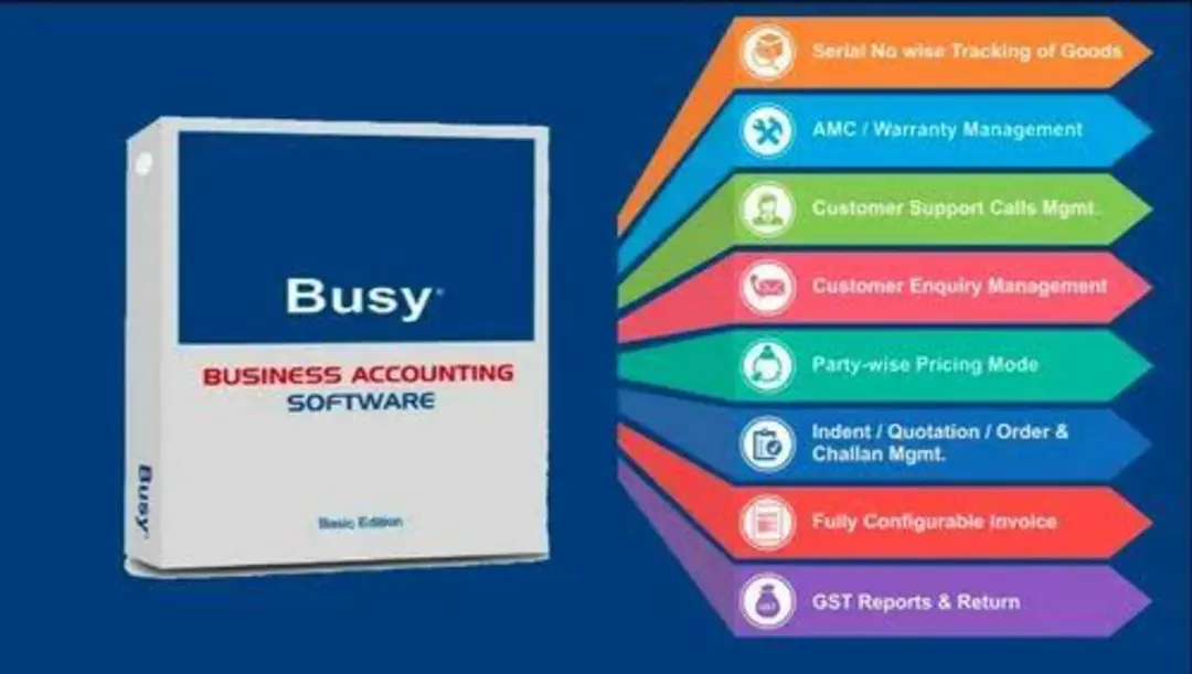Busy accounting software basic version  uploaded by DM Software himmatnagar on 8/16/2023