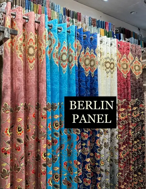 Berlin panel curtains  uploaded by Om Shivay Furnishing  on 8/16/2023