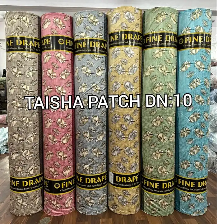 Taisha print curtains  uploaded by Sahayak Traders on 8/16/2023