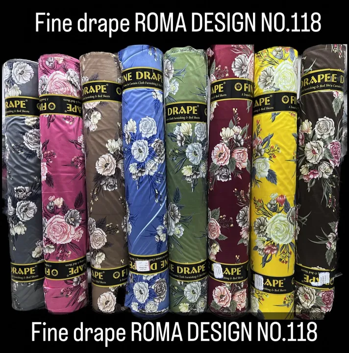 Roma print curtains  uploaded by business on 8/16/2023
