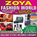 Business logo of ZOYA FASHION WORLD