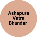 Business logo of Ashapura vatra bhandar
