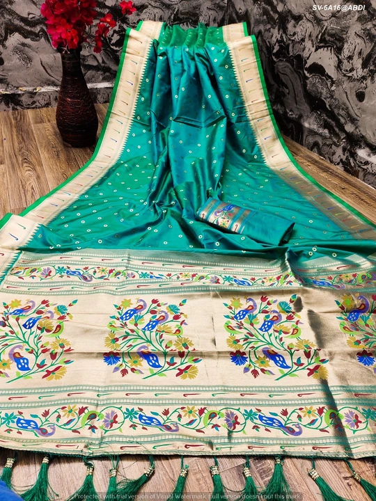 Pethani silk fabric  uploaded by Suyukti fab on 8/16/2023