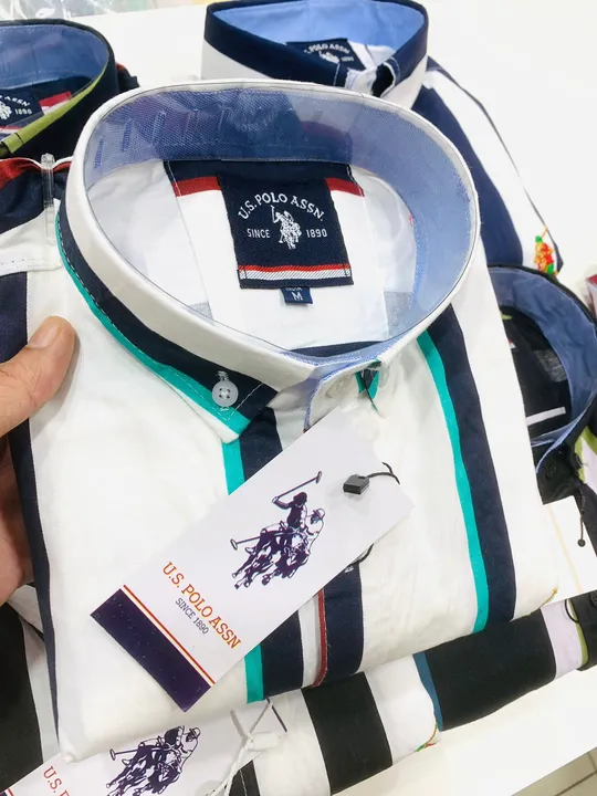 Cotton linen us polo shirt for men's showroom quality, website- https://pantherstore.design.blog/..  uploaded by Panther garments - manufacturing  on 8/16/2023