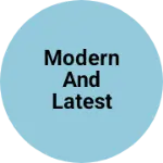 Business logo of Modern and latest fashion