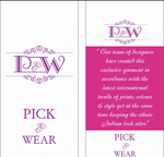 Business logo of Pick And Wear