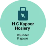 Business logo of H C Kapoor Hosiery