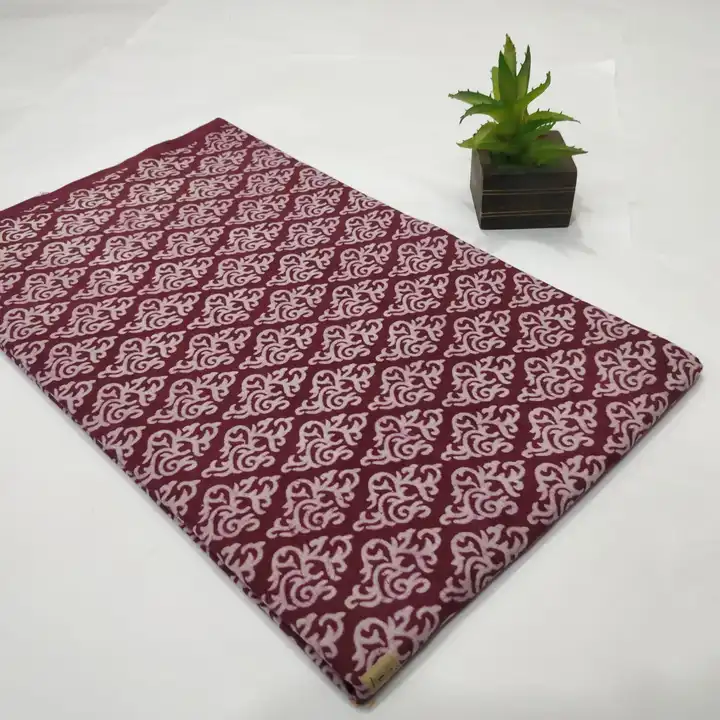 Jaipur hand block printed cotton fabric uploaded by Print Factory Bagru on 8/16/2023
