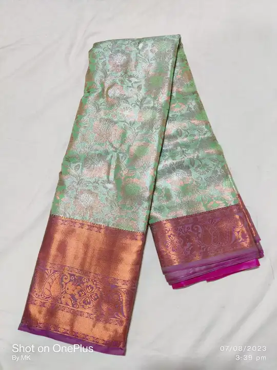 Post image I want 1-10 pieces of Saree at a total order value of 500. I am looking for Bhanarasi silk soft silk hoandlom saree wholsell and reseller available . Please send me price if you have this available.