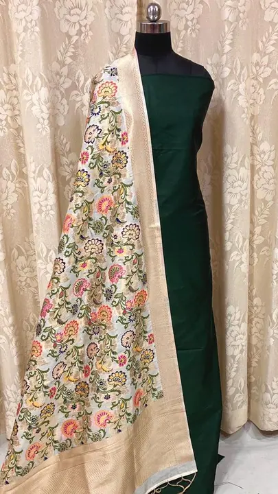 Banarasi Cotton Silk Suits  uploaded by REGALIA WEAVERS ENTERPRISES on 8/16/2023