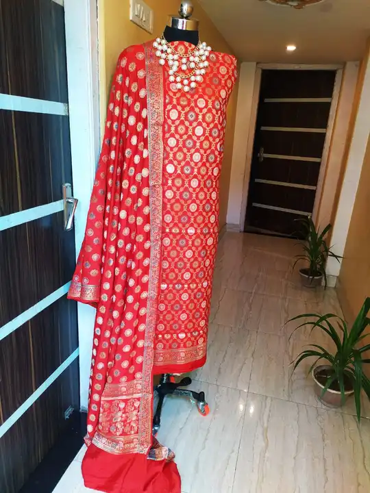 Banarasi Malabari Silk Suits uploaded by REGALIA WEAVERS ENTERPRISES on 8/16/2023