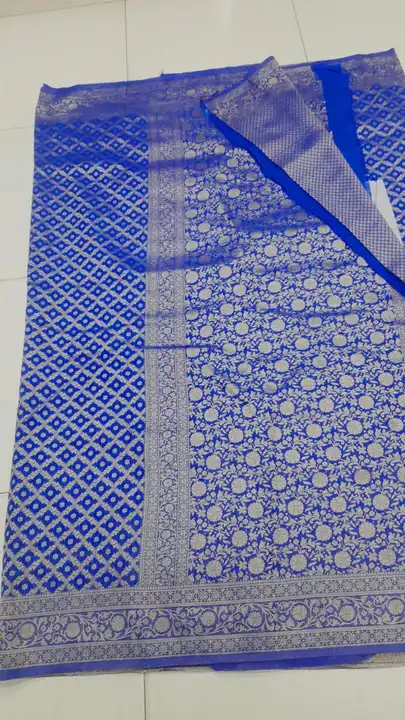 Khaddi georgette sarees uploaded by business on 8/16/2023