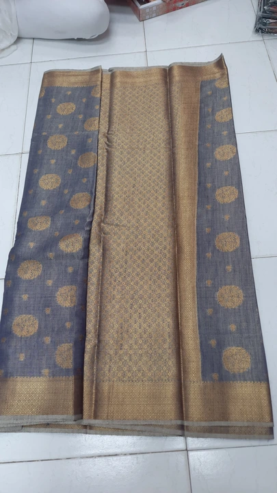 Jute pattu silk sarees uploaded by Sri radha krishna enterprises on 8/16/2023