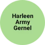 Business logo of Harleen army gernel store
