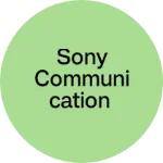 Business logo of Sony communication