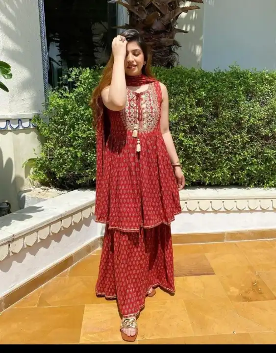 Shara kurti uploaded by Shilpa's collection on 8/16/2023