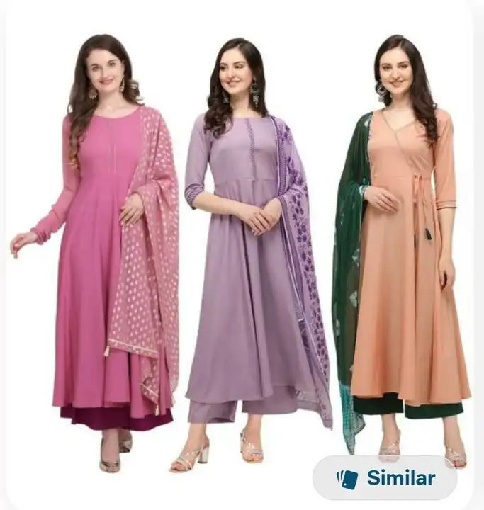 Kurta set with dupatta uploaded by hpcollection97 on 8/17/2023