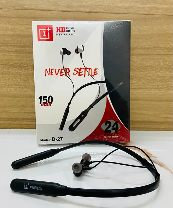 Oneplus D-27 Wireless Bluetooth Neckband  uploaded by business on 8/17/2023