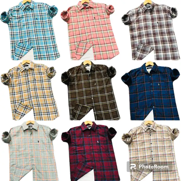 Cotton Twill Check Shirts / Cod Available / Starting Price  uploaded by business on 8/17/2023