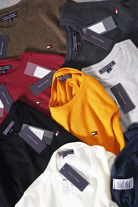 PREMIUM QUALITY TOMMY 7  COLOUR WAFFLE FULL SLEEVE  uploaded by KNIT FASHION on 8/17/2023