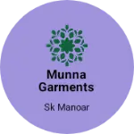 Business logo of Munna garments