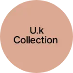 Business logo of U.k collection